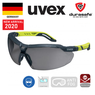 Kính UVEX 9183281 I-5 Safety Spectacle Yellow Frame Grey Supravision thumbnail