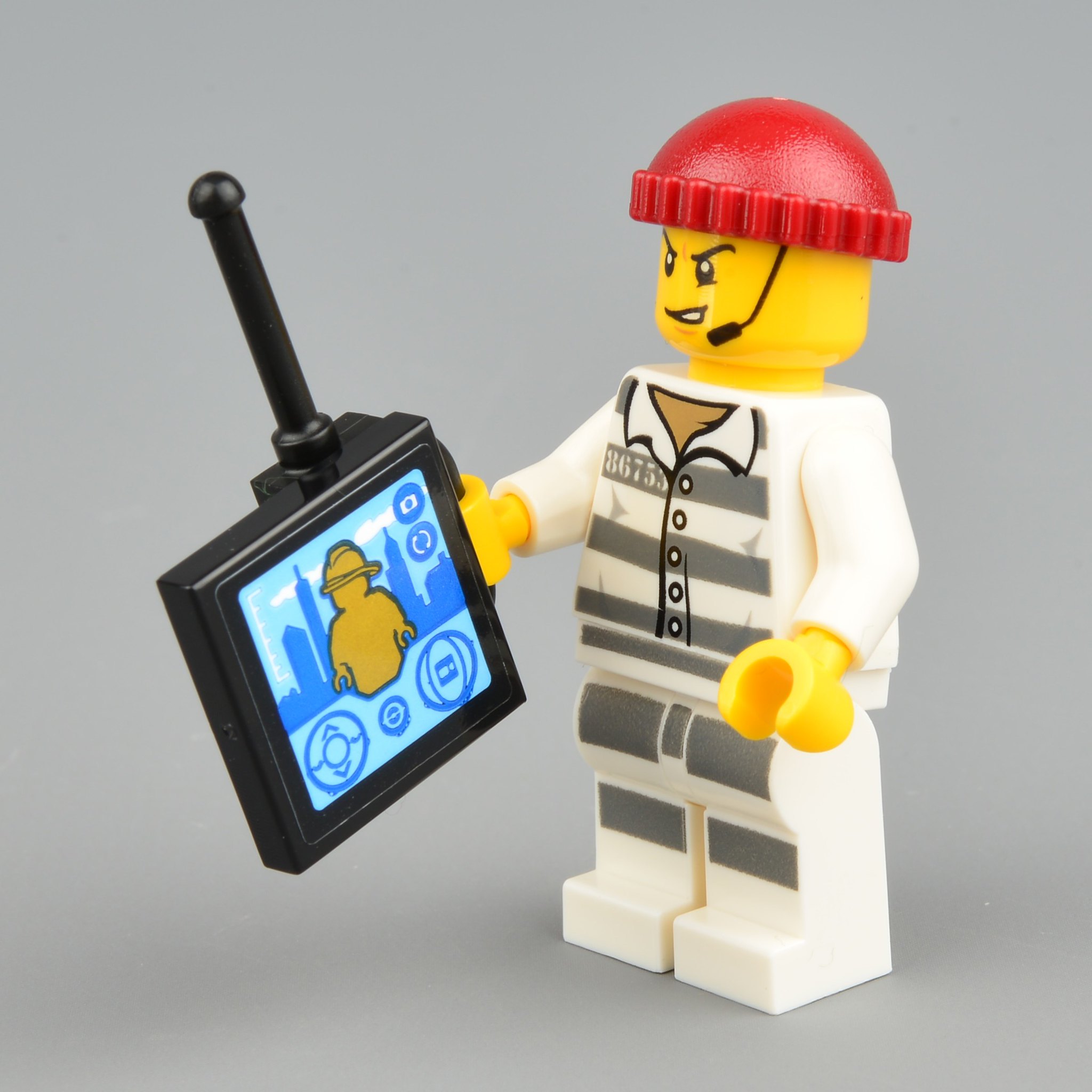 Đồ Chơi Lắp Ráp Nhân Vật LEGO Minifigures Kẻ Trộm Điều Khiển Thiết Bị Bay Không Người Lái, Cao 4cm [BrickVN]