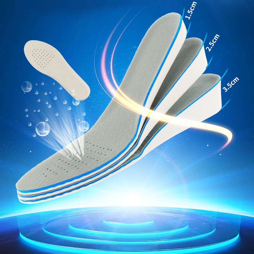 01 cặp Lót giày nam nữ tăng chiều cao, lót giày sneaker, chất liệu cao cấp dùng được cho nhiều loại giày ZATA - ZTX02