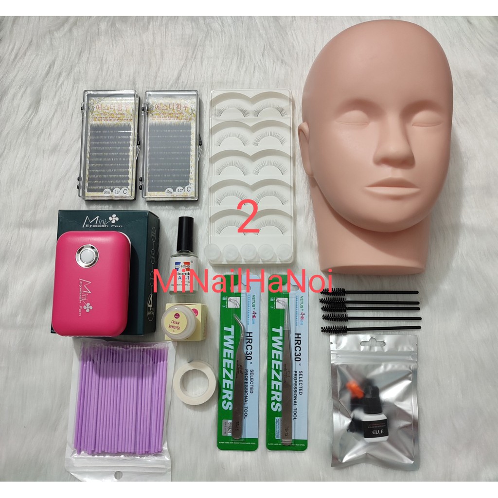 Combo đồ nối mi dụng cụ học nối mi cơ bản.( Đầy đủ sản phẩm nhưu hình ảnh )