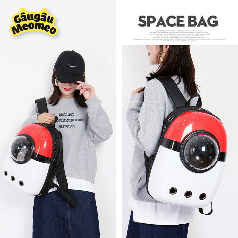 Balo phi hành gia cho mèo