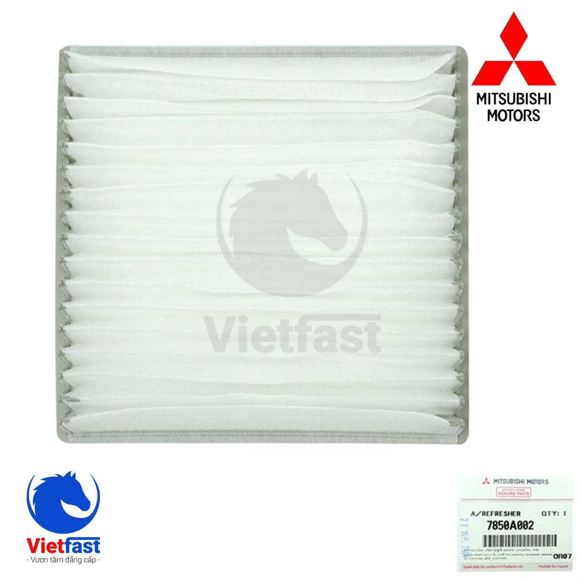 Lọc gió điều hòa  MITSUBISHI XPANDER - MS: MR7850A002