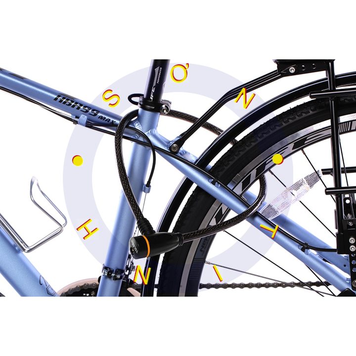 Khóa xe đạp, khóa dây cáp TOLSEN 55170 BICYCLE LOCK