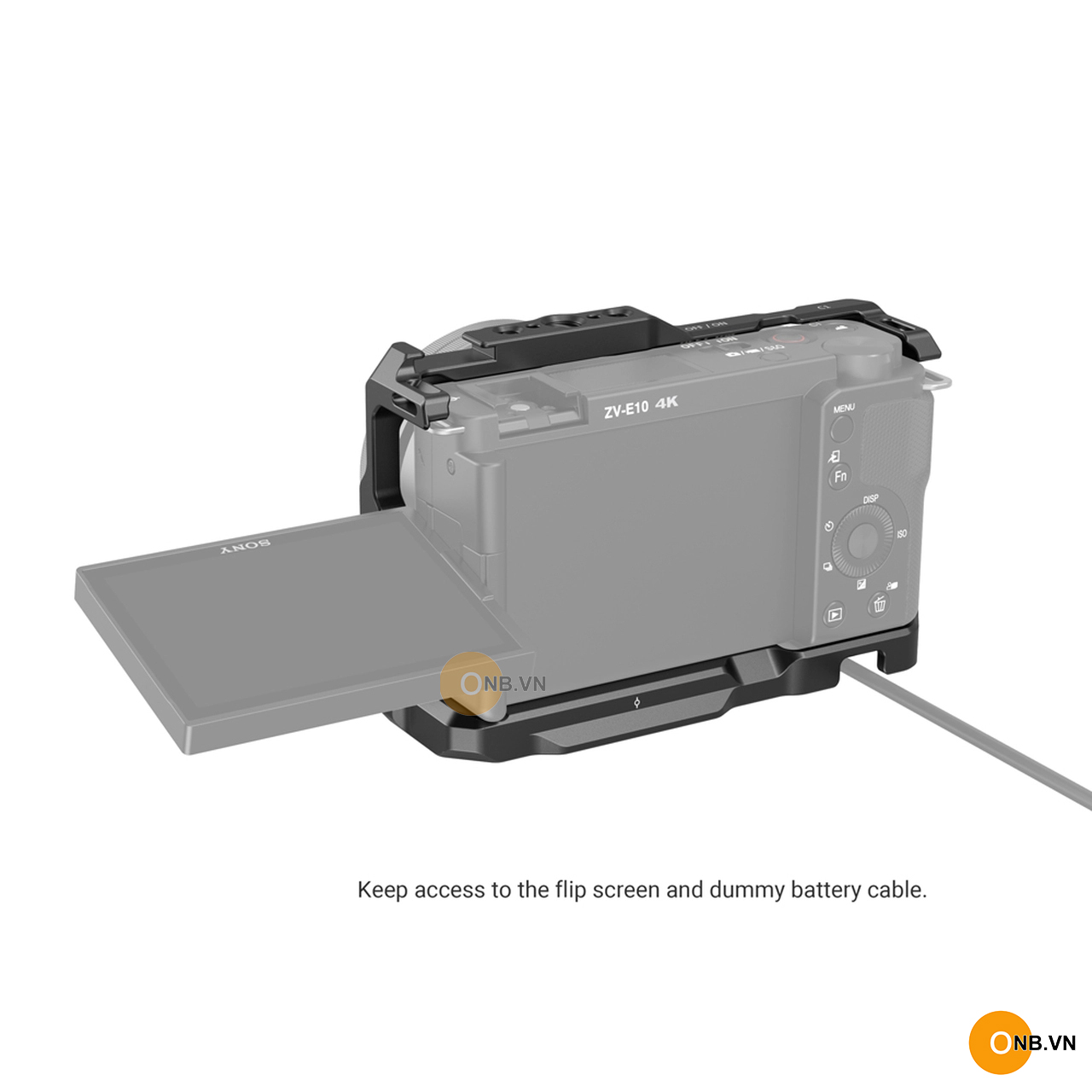 SmallRig Cage with Grip Khung bảo vệ Sony Alpha ZV-E10 3538b