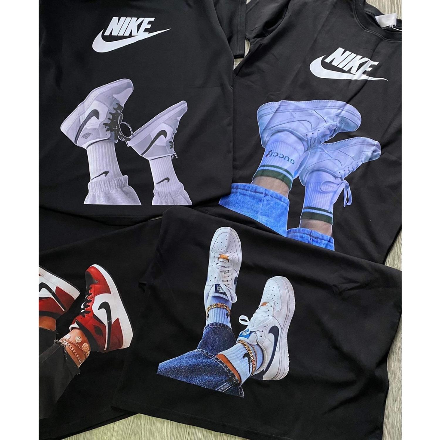 Áo thun N.I.K.E Custom Hàng Cao Cấp Cotton 100% [ Free Ship ]