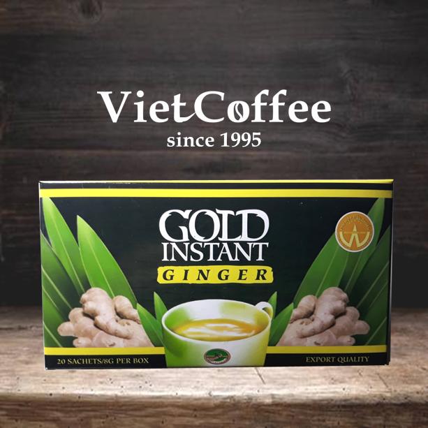 [HCM]Trà Gừng hòa tan với đường ăn kiêng Dextro Ginger