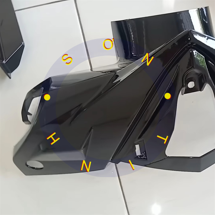 Chai sơn xịt sơn xe máy Samurai MÀU ĐEN LẤP LÁNH h255 ánh kim