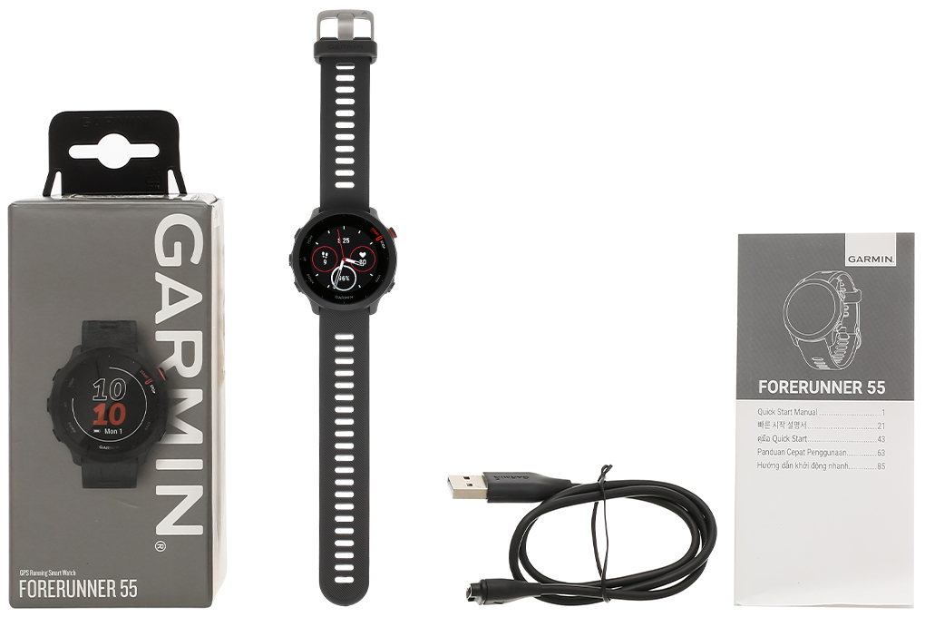 Đồng hồ thông minh Garmin Forerunner 55 - Hàng chính hãng
