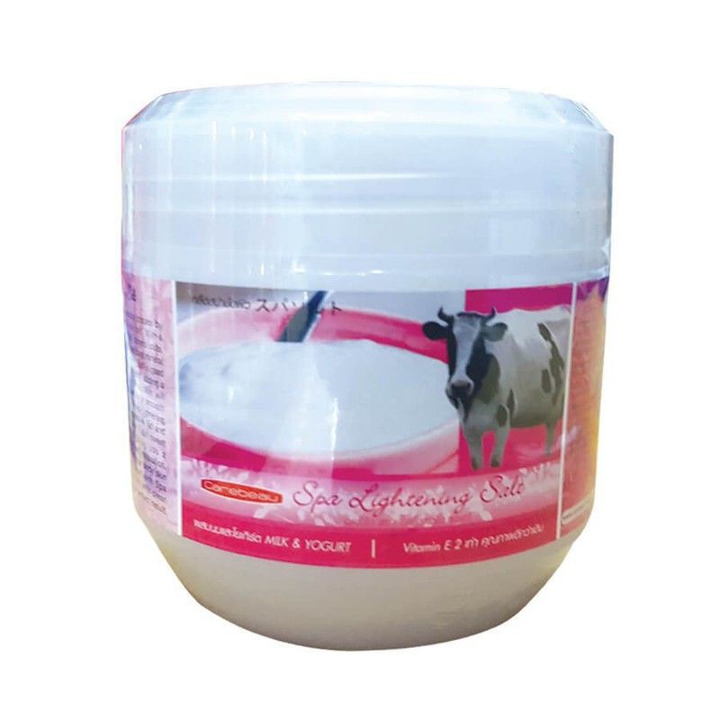 Muối tắm trắng da Carebeau tinh chất sữa chua thái lan hộp 700g