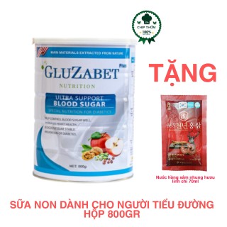Sữa Non Gluzabet 800gdành cho người tiểu đường, ổn định đường huyết thumbnail