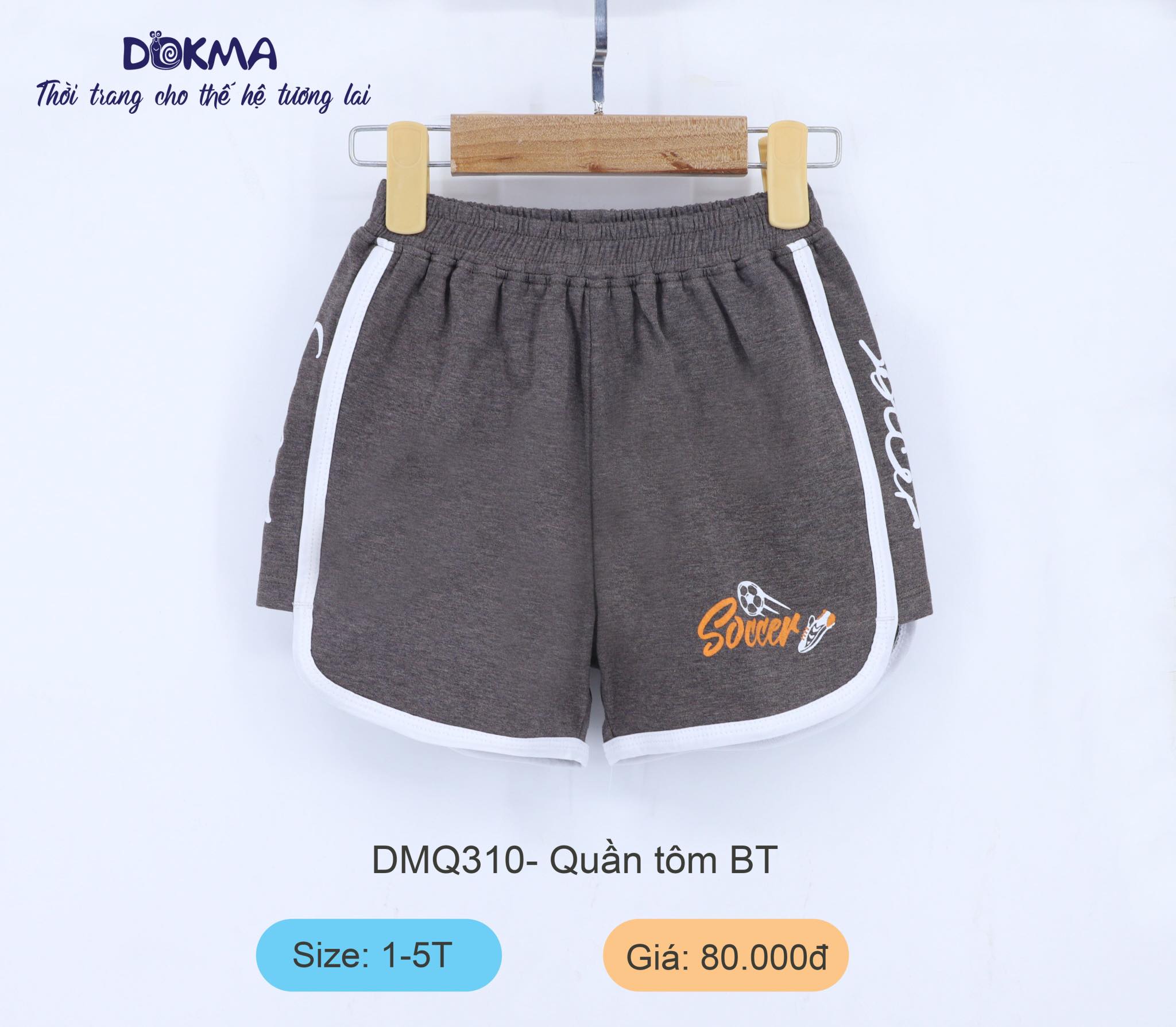 Quần tôm bé trai DQ310 Dokma