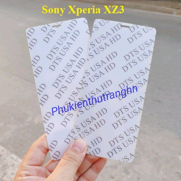 Dán PPF trong suốt măt trước cho Sony Xperia XZ3 - Tặng kèm miếng gạt dán