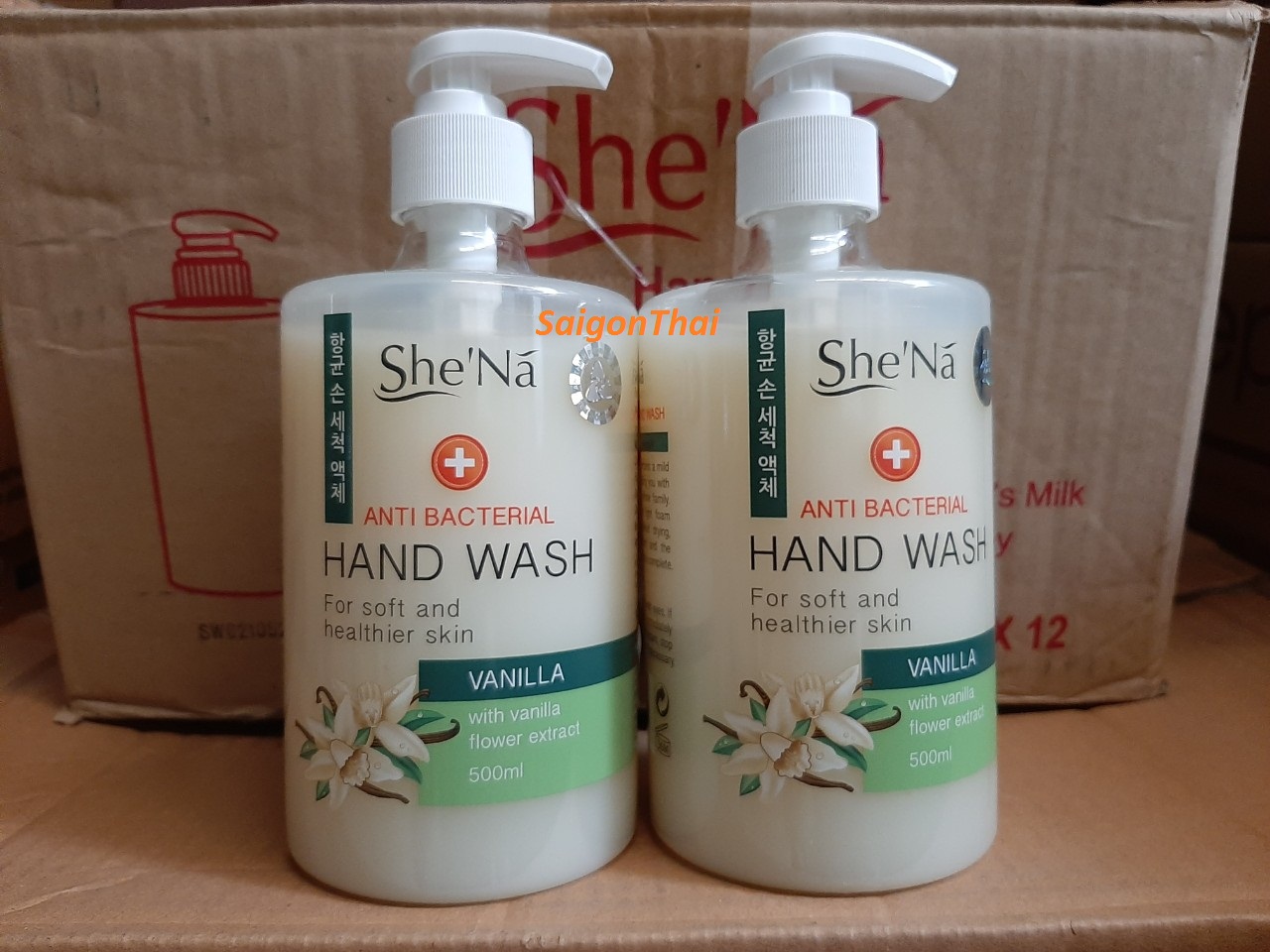 Nước Rửa Tay Diệt Khuẩn SheNa Malaysia 500ml
