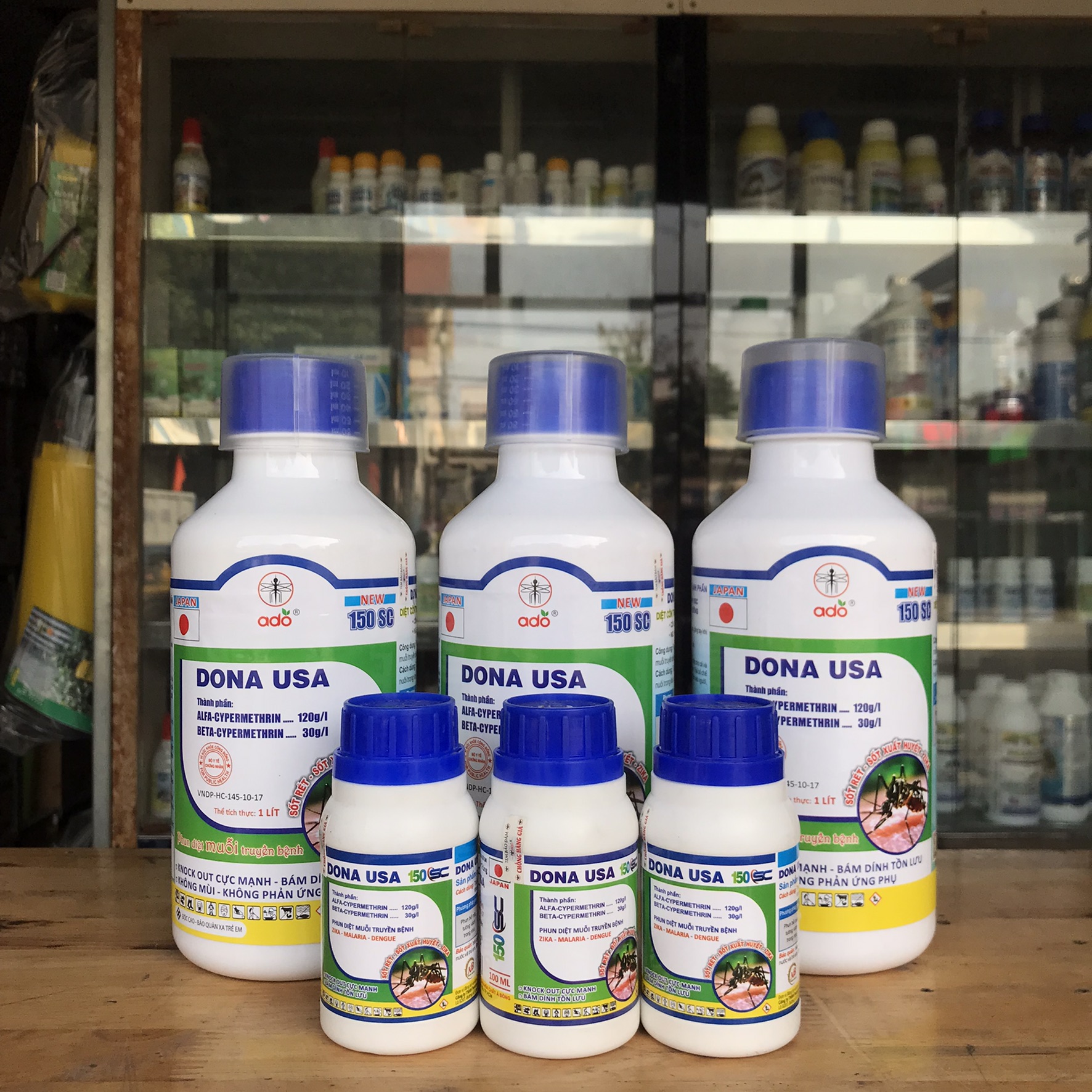 Thuốc diệt muỗi DONA USA 150SC - Chai 100ml