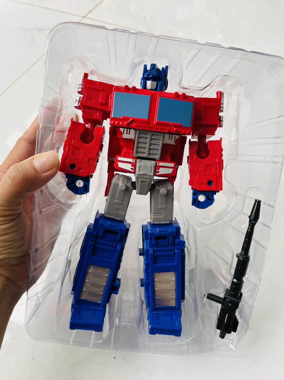 ĐH Store - Robot transformers optimus prime lắp ráp 2 trong 1