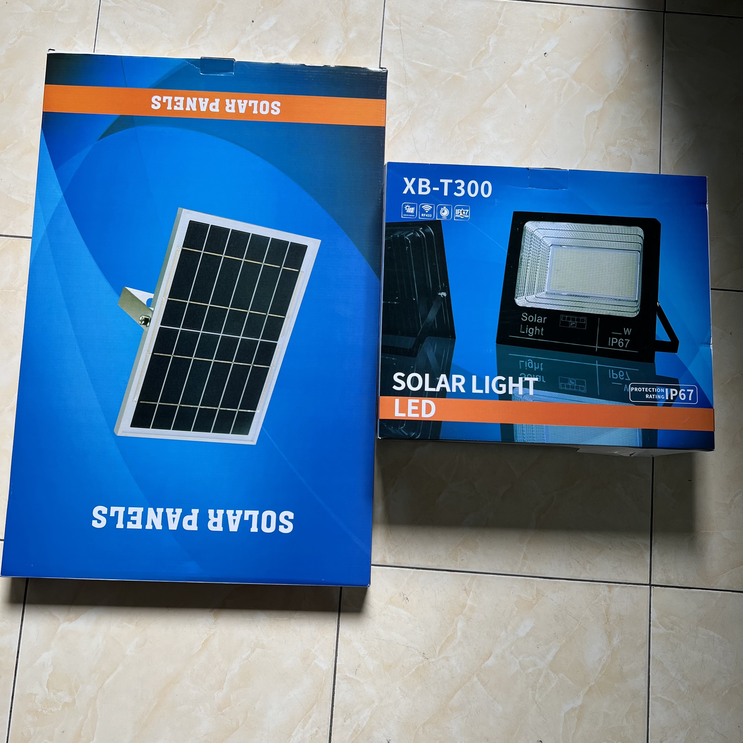 Đèn pha năng lượng mặt trời 500w - Solaled