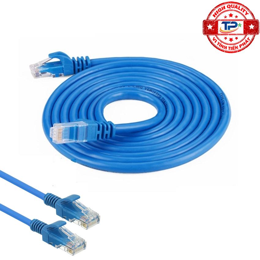 Dây cáp mạng LAN Internet bấm sẵn TP-C dài 1.5m chuẩn cat 5e