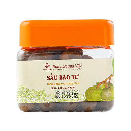 Ô Mai (Xí Muội) Sấu Bao Tử - Vị Chua Cay Giòn