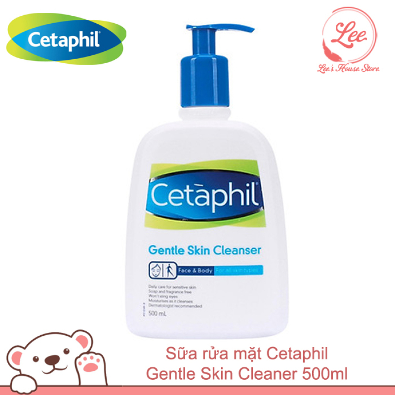 Sữa rửa mặt Cetaphil Gentle Skin Cleaner 500ml nhập khẩu