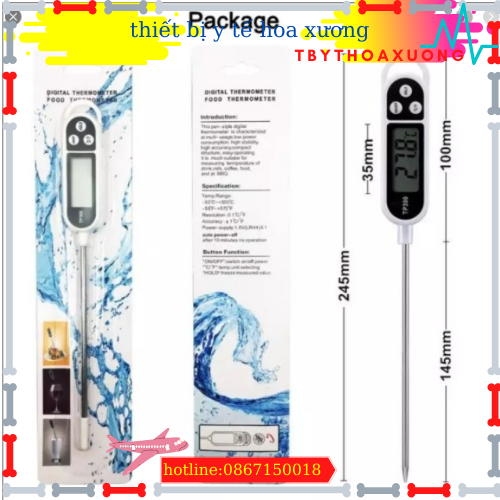 Nhiệt Kế Đo Độ Nước điện tử Pha Sữa, Nước Tắm TP300