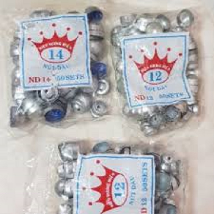 Bịch 500 bộ phôi bọc nút vải