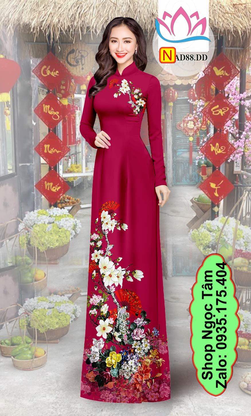Vải áo dài Tết - N 88