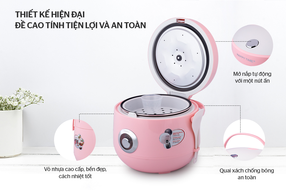 nồi cơm điện happy time