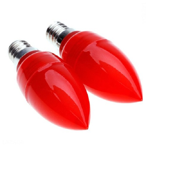 [HCM]COMBO 2 BÓNG TRÁI ỚT LED E12ĐUÔI ĐÈN E12 DÙNG ĐÈN THỜ