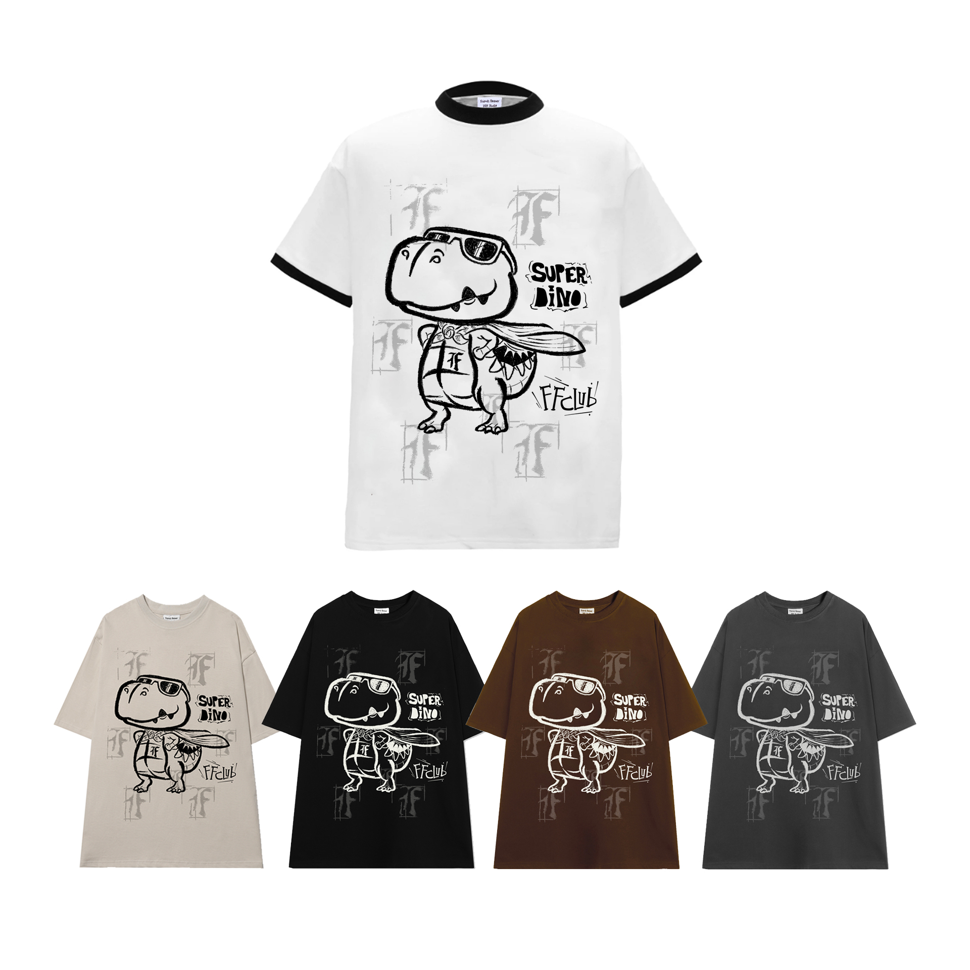 ÁO THUN FF SUPERDINO TEE