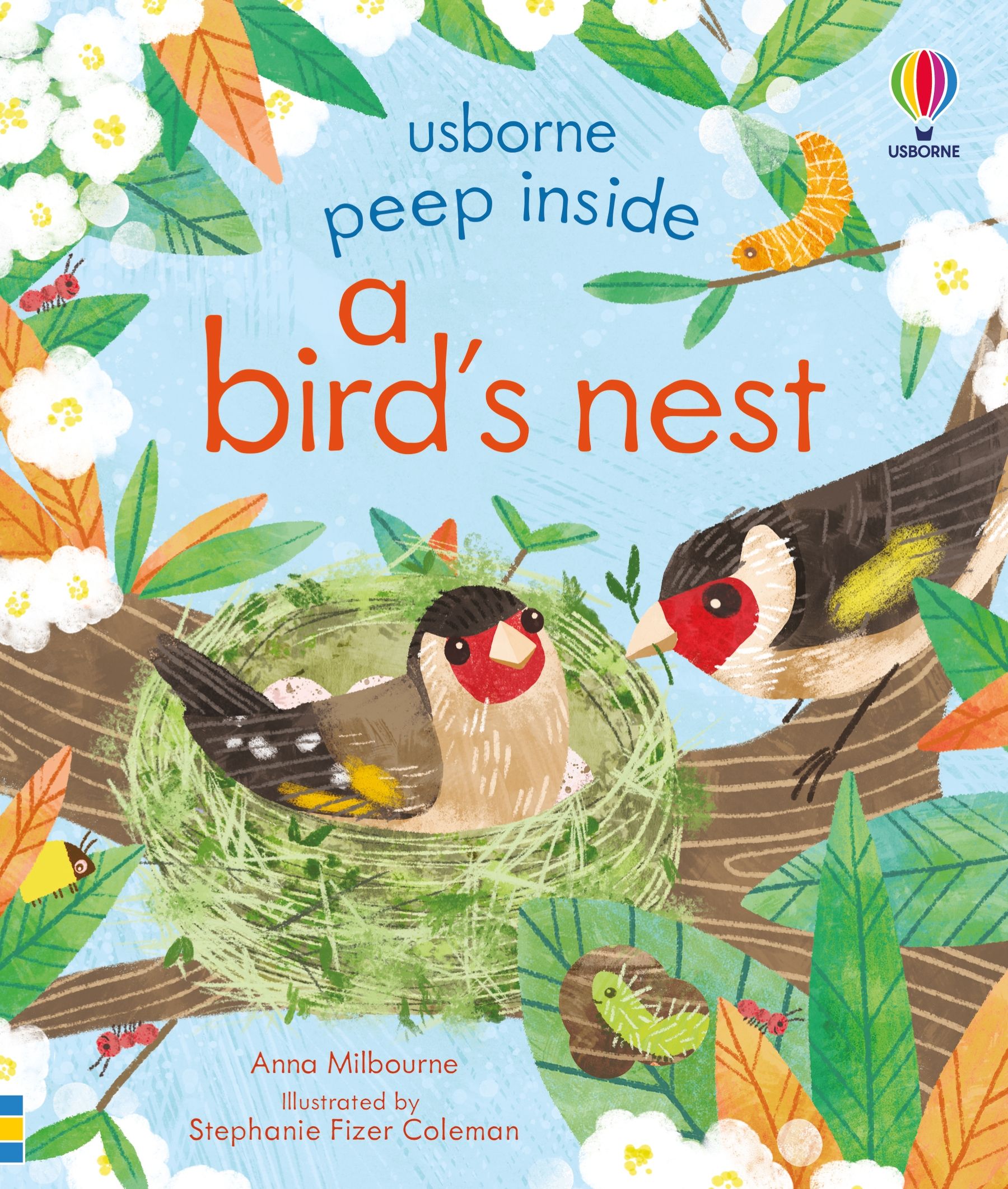 Bookmedi - sách tương tác lật mở cho bé - peep inside a bird's nest