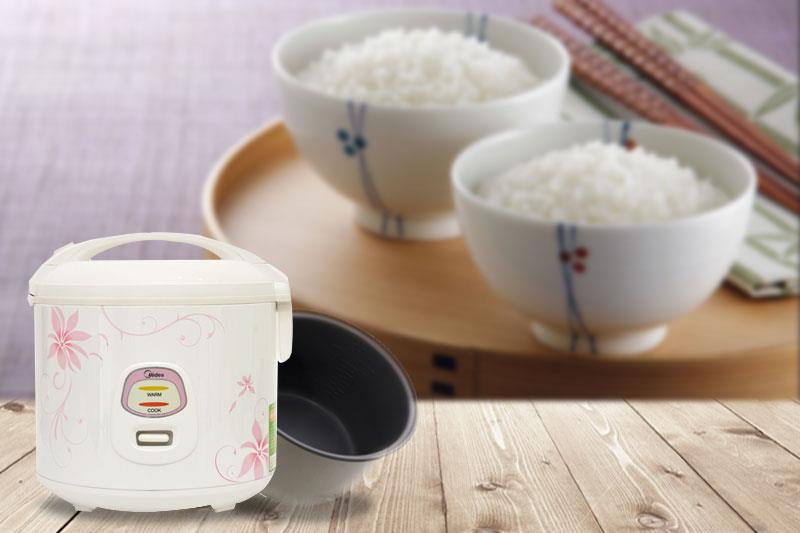 Nồi cơm điện cơ 1,8L Midea MR-CM18SQ