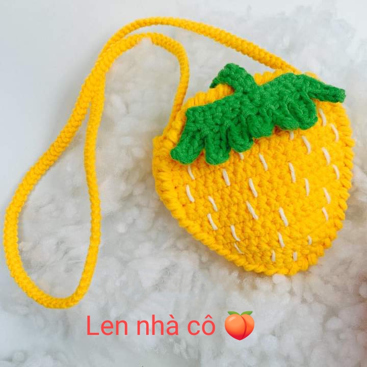 TÚI ĐEO CHÉO HÌNH QUẢ DÂU