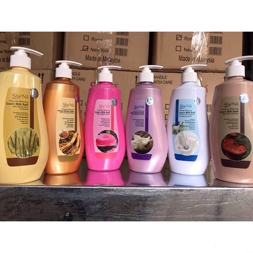 Sữa tắm dưỡng da She'na 1200ml Malaysia