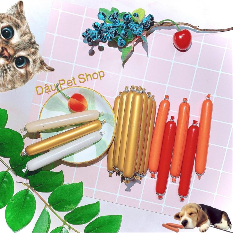 Xúc Xích Cao Cấp Cho Chó Mèo Taotaopets 15g