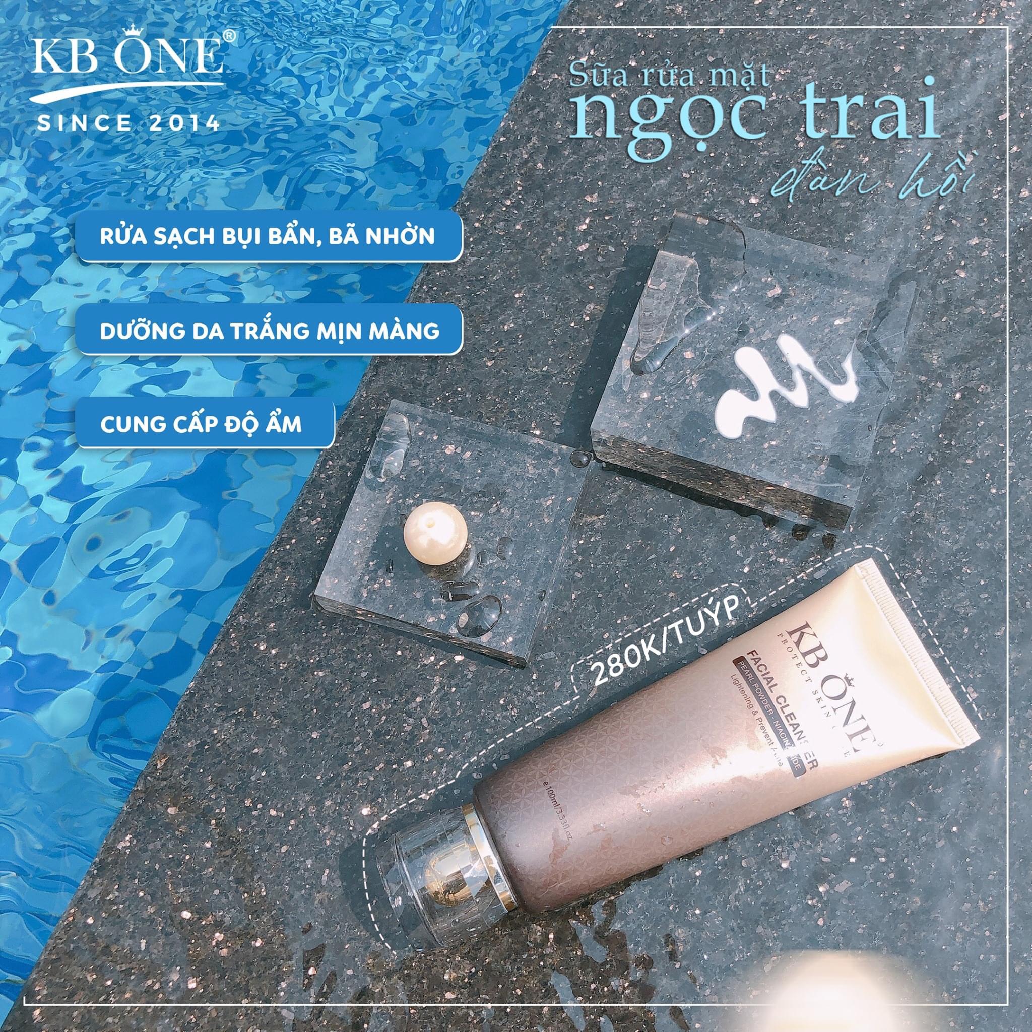 Sữa rửa mặt Ngọc Trai KBOne