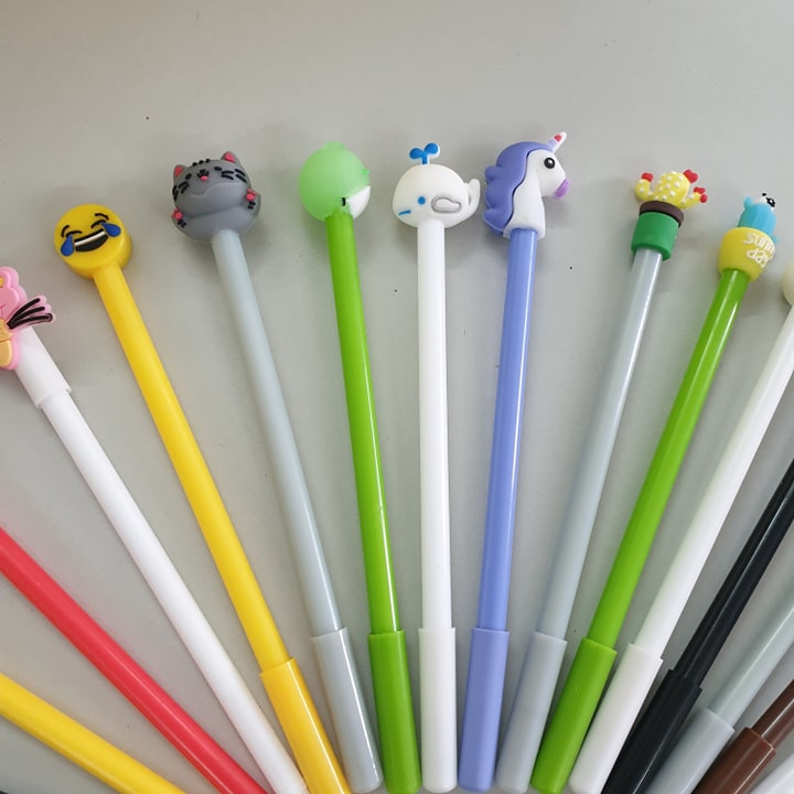 Set 20 chiếc bút cute, combo 20 chiếc bút kim mực nước siêu cute