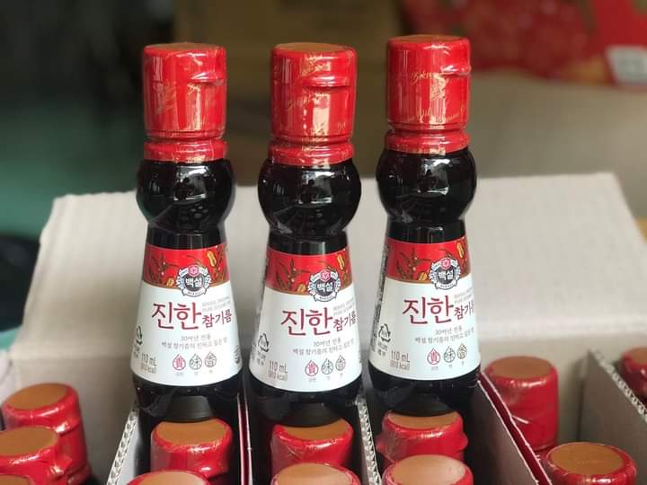 Dầu Mè Hàn Quốc Beksul 110ml