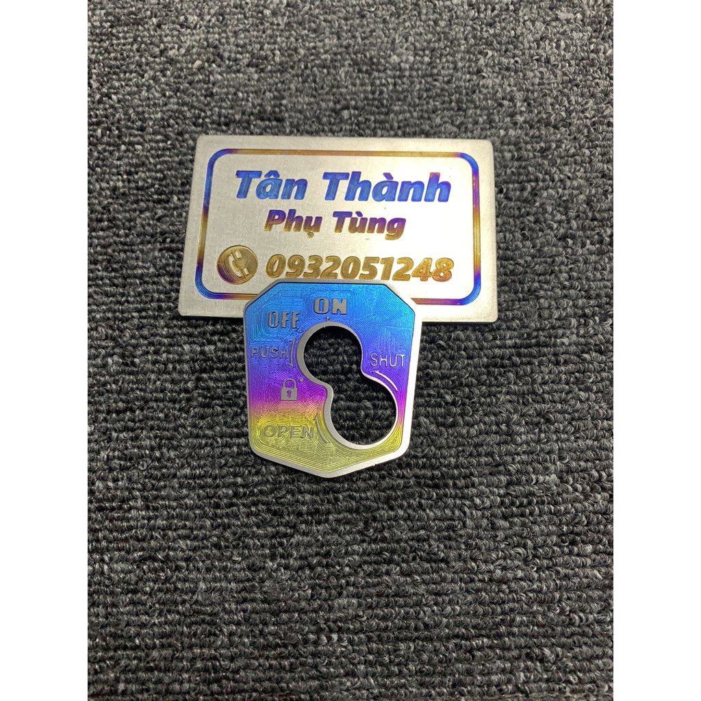 Logo Titan Ốp khoá titan cho Sonic