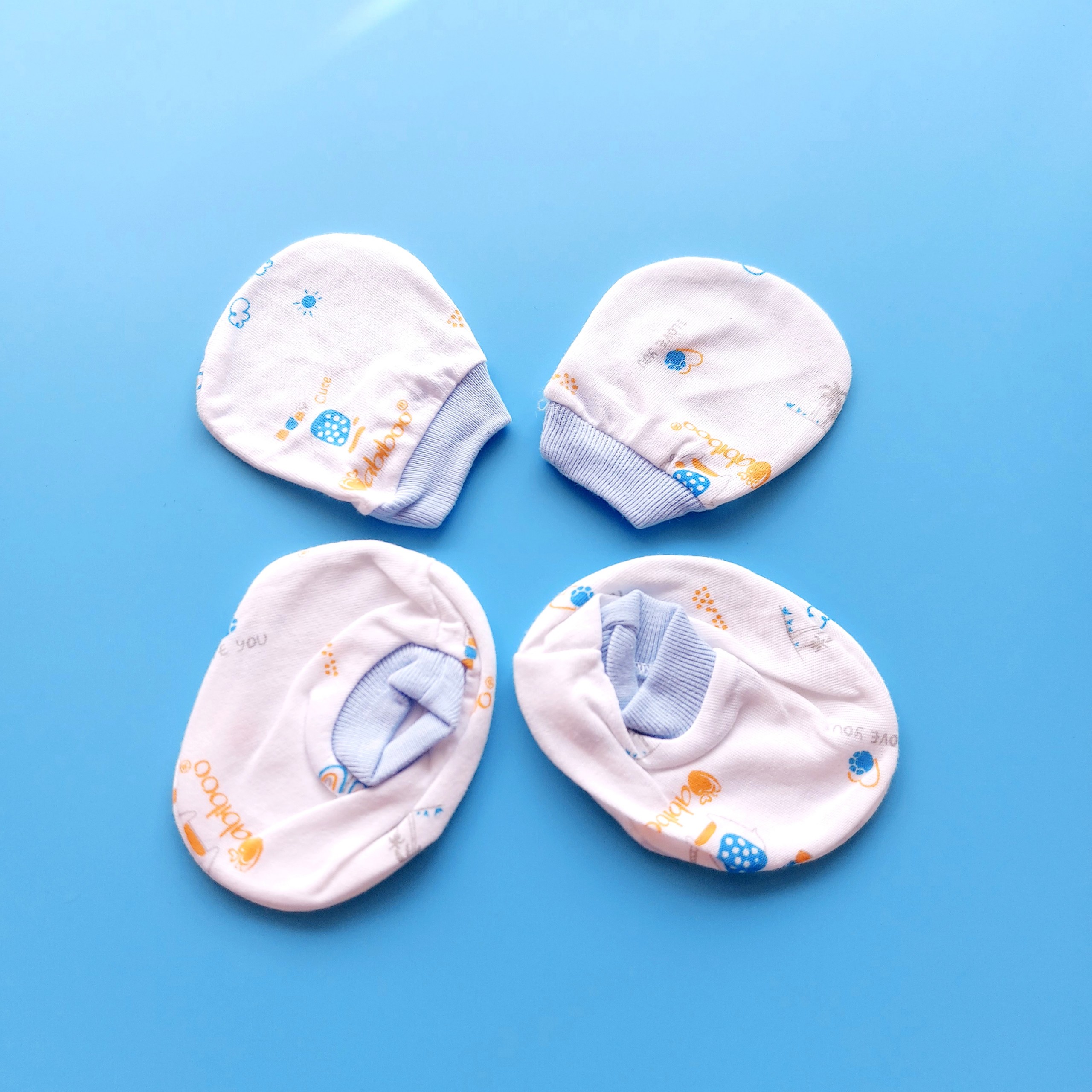 Bộ bao tay chân cho bé BABIBOO - BB84