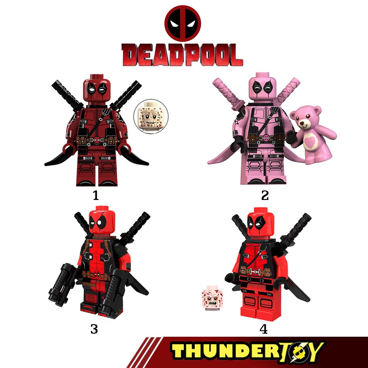 Đồ chơi lắp ráp Mini Figure nhân vật Deadpool