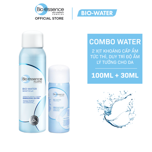 Nước khoáng dưỡng ẩm Bio-Essence Bio-Water Water Energizing 100ml - Tặng xịt khoáng 30ml nhập khẩu