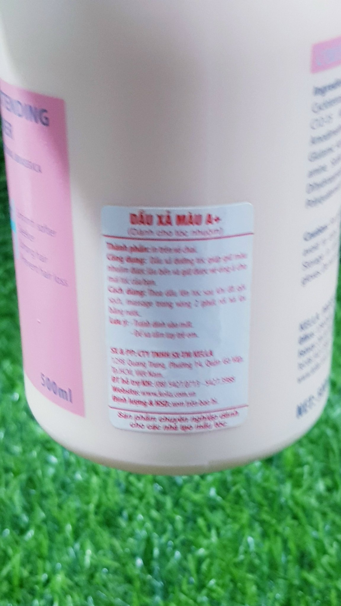 [HCM]dầu xả giữ màu Kella A+ Hồng 500ml