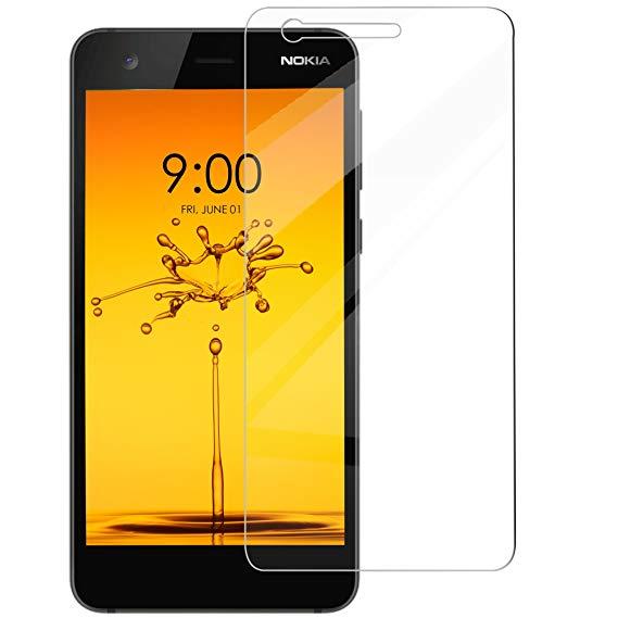 Kính cường lực trong suốt Nokia 3 (2018) / Nokia 3.1 (Kèm miếng lau)