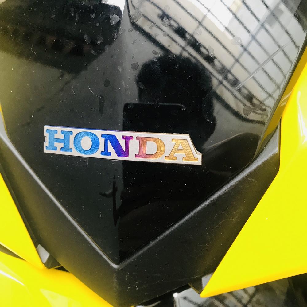[HCM][NEW 2019] TEM TITAN CHỮ HONDA HÀNG SIÊU ĐẸP