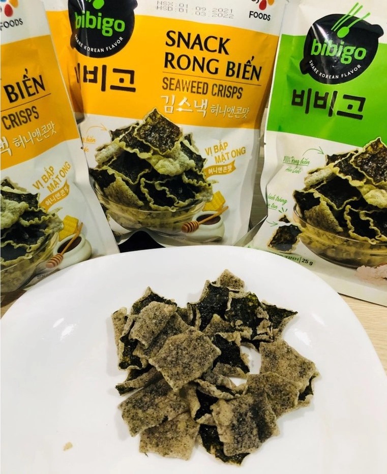 Snack Rong Biển Bibigo (25g)