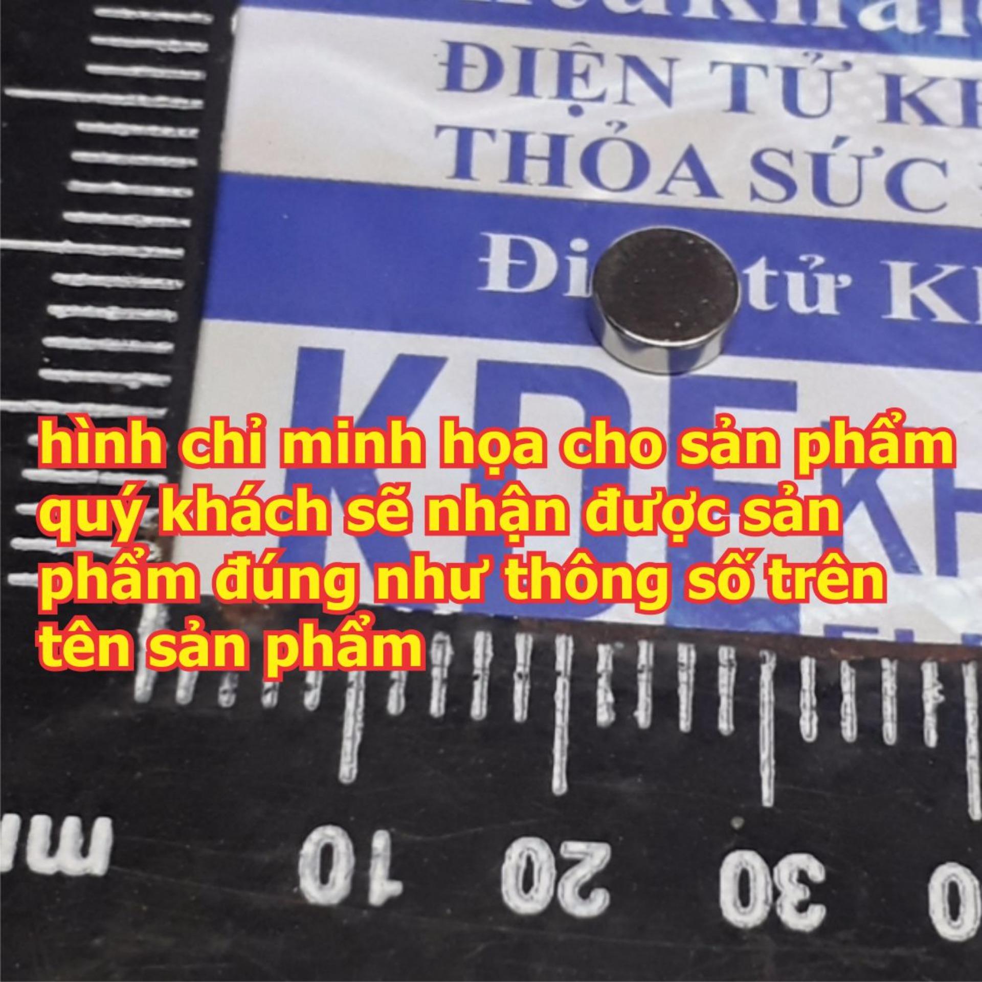 20 cục nam châm vĩnh cửu, nam châm đất hiếm tròn phi 5mm cao 3mm 5x3mm kde4799