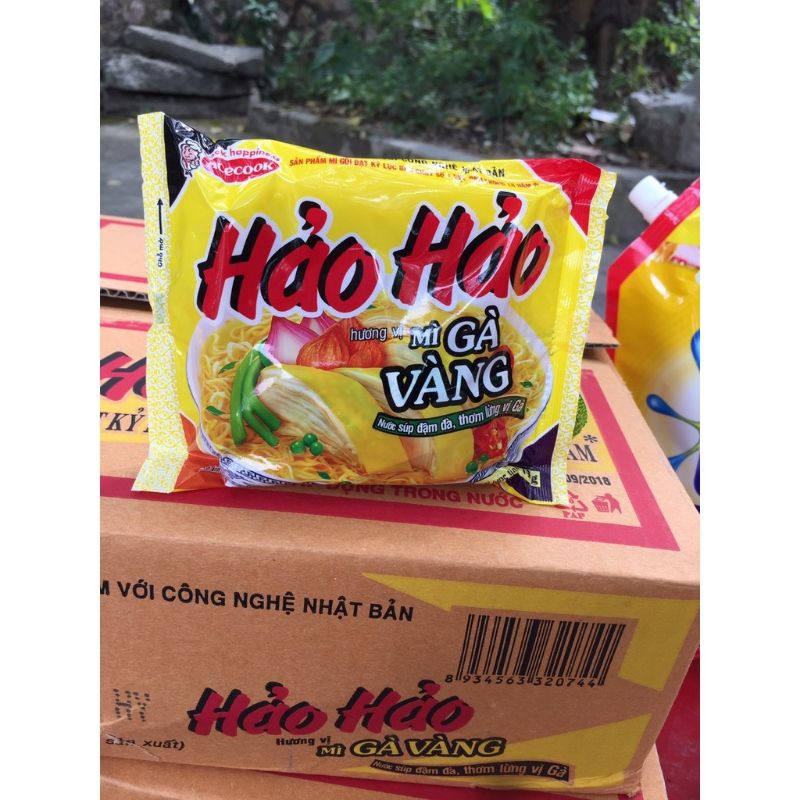 Thùng Mì Hảo Hảo Gà Vàng 30 gói
