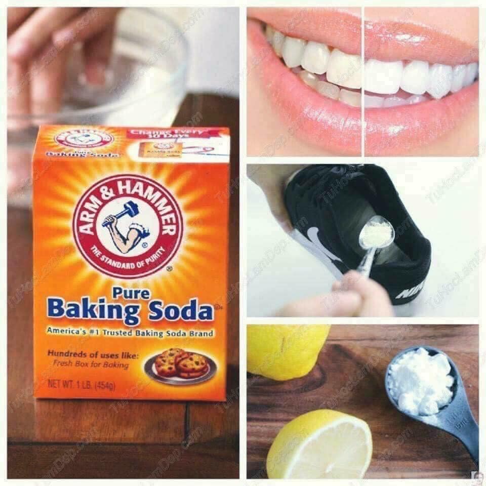 Bột Baking Soda đa công dụng Hộp 454g - Nhập khẩu từ Mỹ