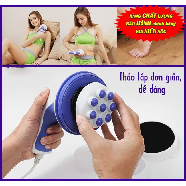 [HCM]Máy massage cầm tay Relax Spin Tone A781