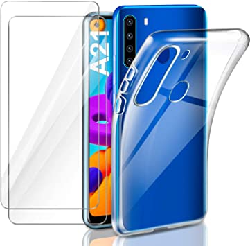 Ốp dẻo trong suốt cho Samsung Galaxy A21 (Hàng loại A)